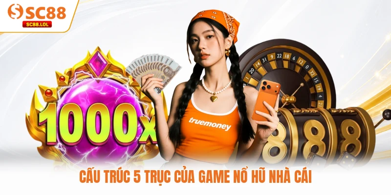 Cấu trúc 5 trục của game nổ hũ nhà cái