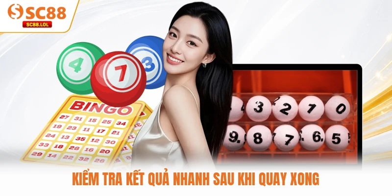 Xổ Số Siêu Tốc SC88 - Chơi Nhanh, Thắng Lớn Mỗi Giây Kiểm tra kết quả nhanh sau khi quay xong